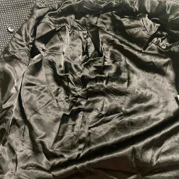 Banana Republic Dressy Coat Tweed Wool Blend Small S - Picture 7 of 9